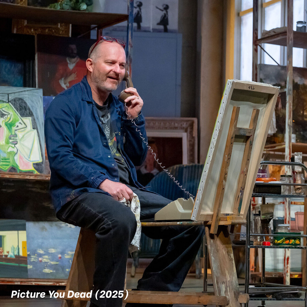 Mark Oxtoby as Dave Hegarty - Picture You Dead UK Tour (2025) Photo Credit: Chris Bishop